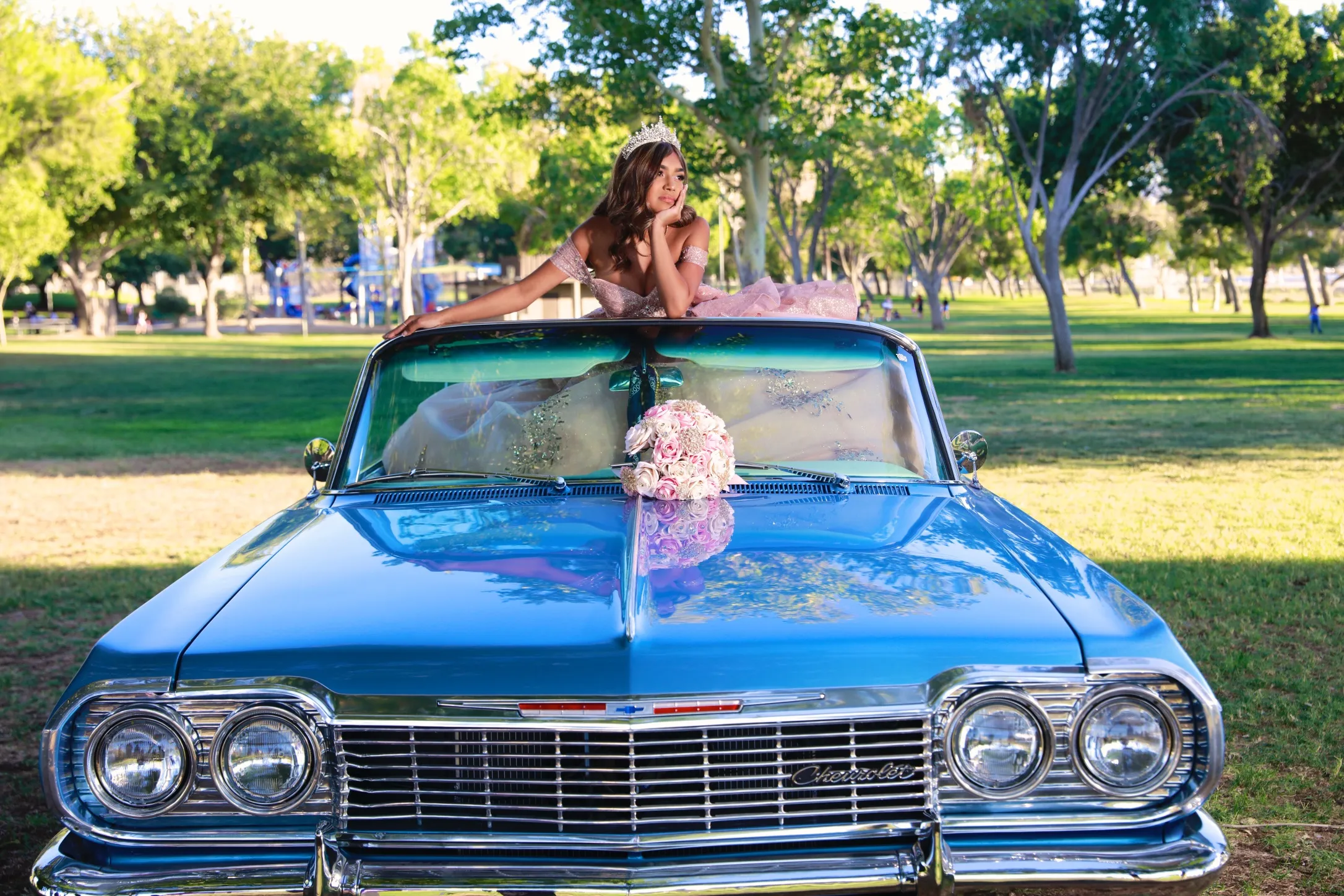 Quinceañera portrait session