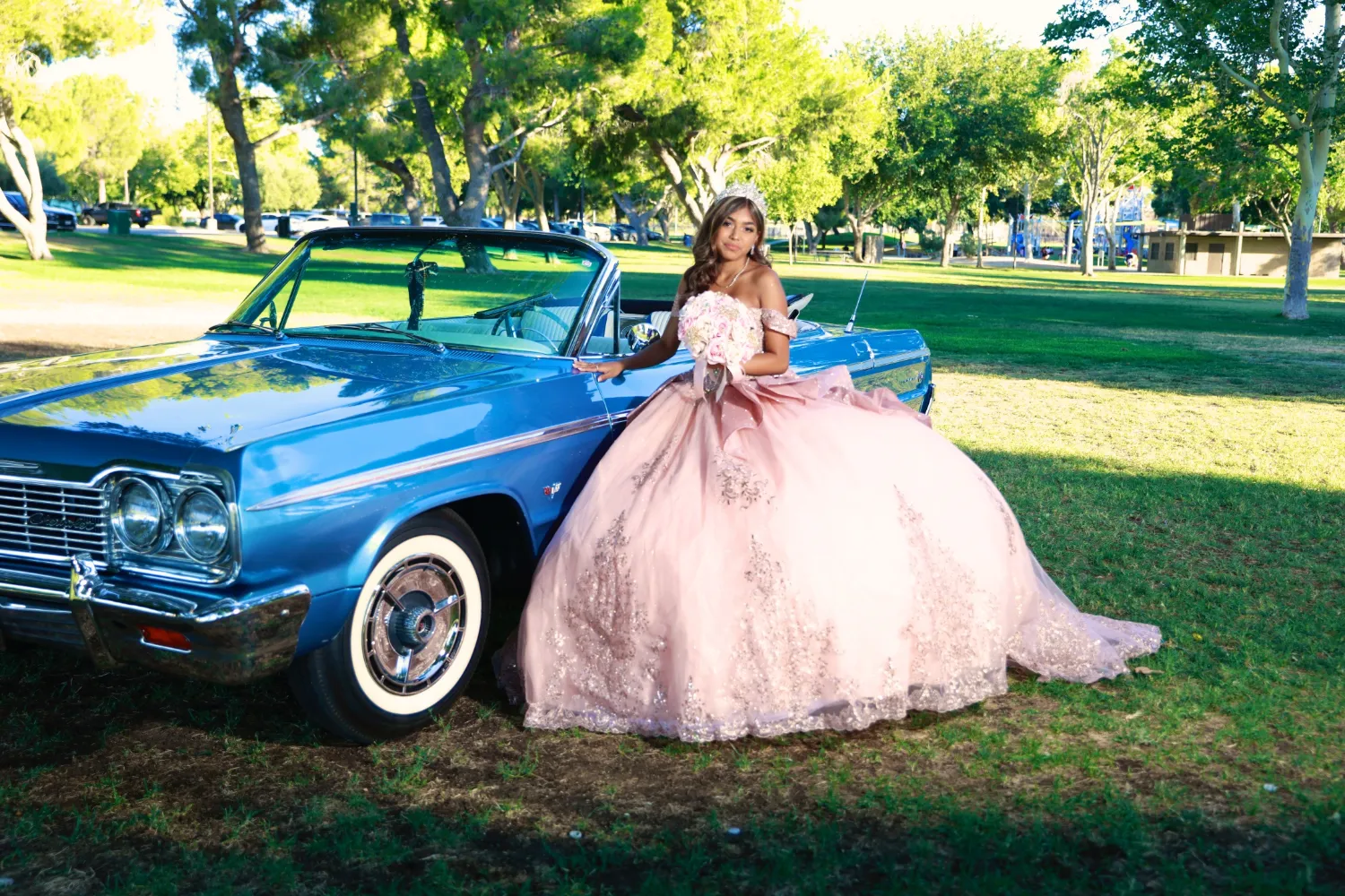 Quinceañera photography studio session