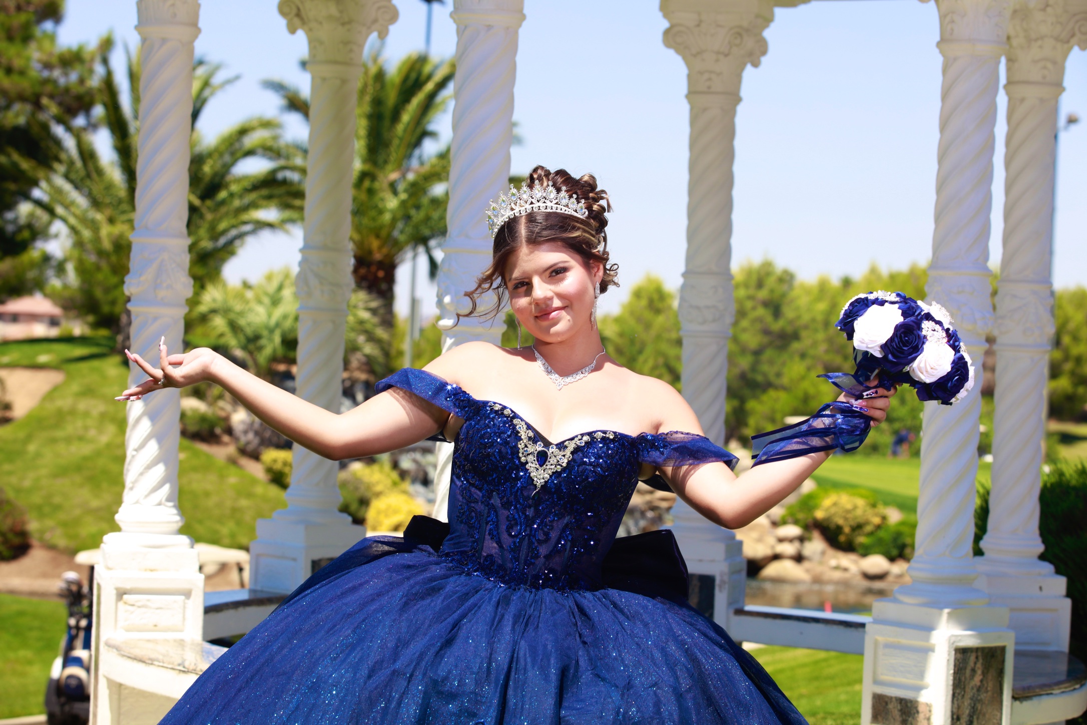 Quinceañera celebration moments