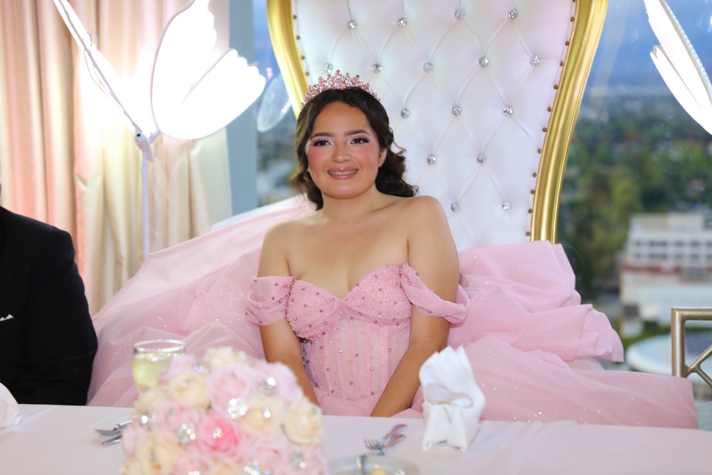 Quinceañera reception photography